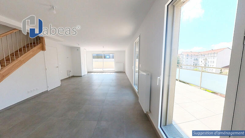 Appartement - 89 m² - 4 pièces