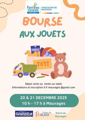 Bourse aux jouets - puériculture