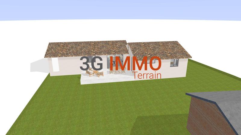 Terrain constructible - 1 001 m²