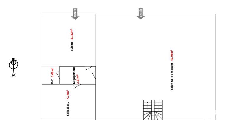 Maison - 105 m² - 5 pièces