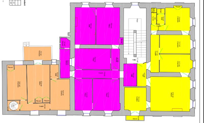 Maison - 850 m² - 40 pièces