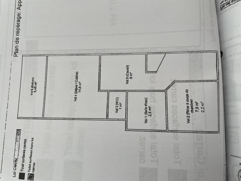 Appartement - 35 m² - 2 pièces