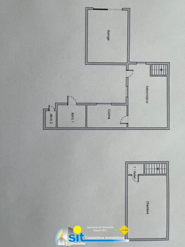 Maison - 49 m² - 3 pièces