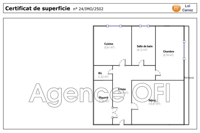 Appartement - 47 m² - 2 pièces