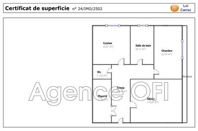 Appartement - 47 m² - 2 pièces