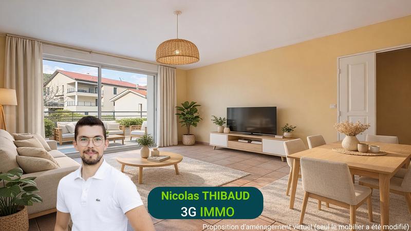 Appartement - 54 m² - 2 pièces