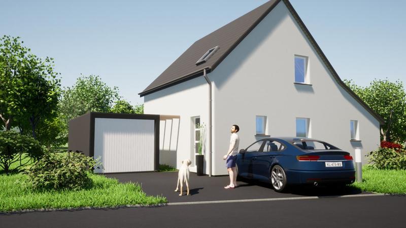 Maison - 97 m² - 6 pièces