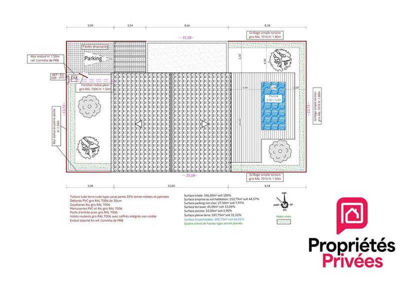 Maison - 106 m² - 4 pièces
