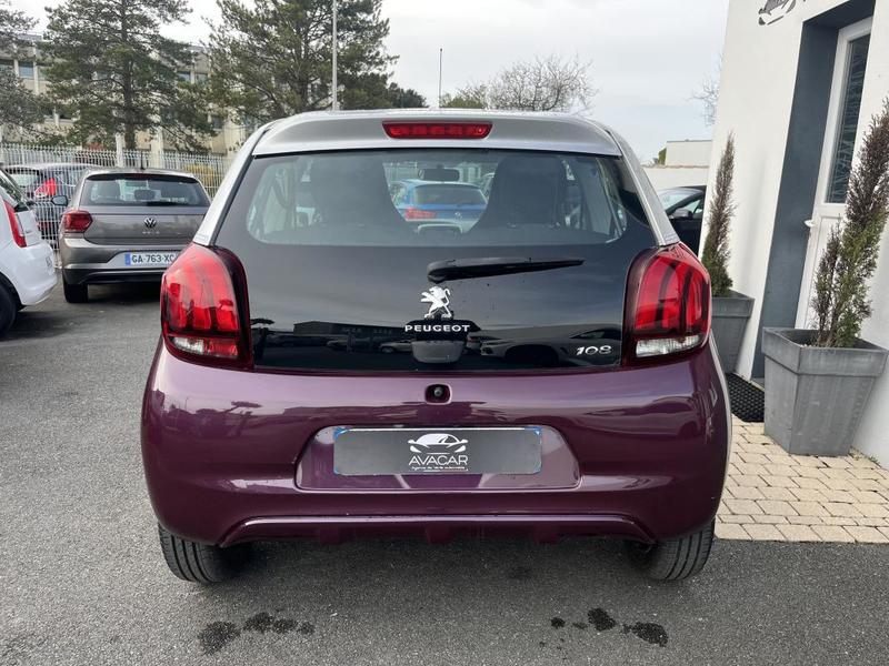 Peugeot 108 1.2 82 Ch Allure, Caméra de recul/Bluetooth *Distribution faite à 88481 km