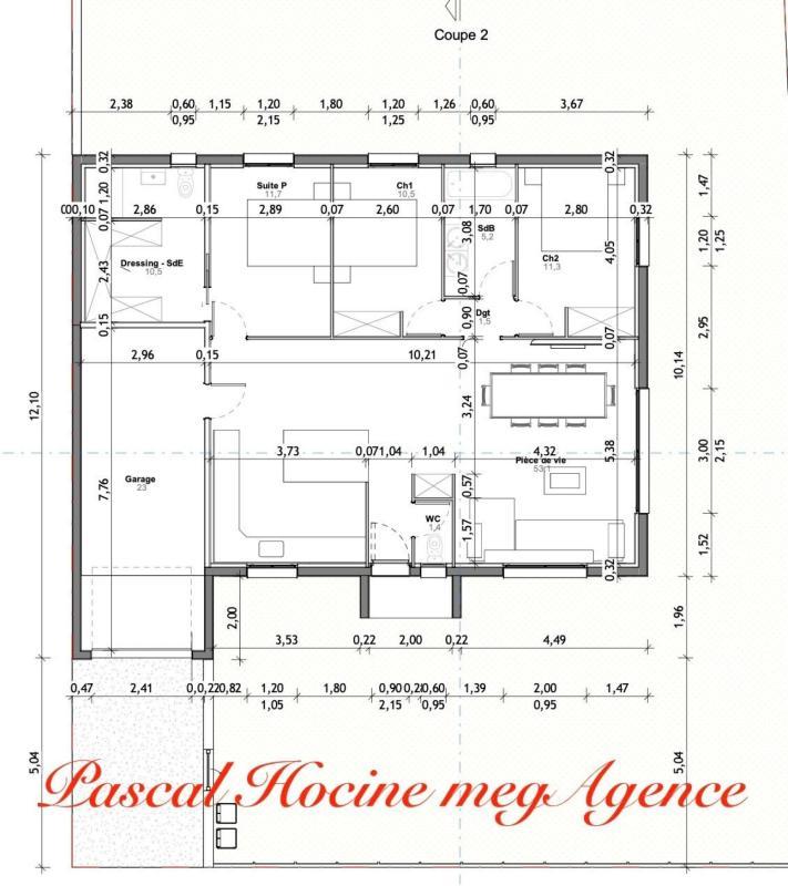 Villa - 112 m² - 4 pièces