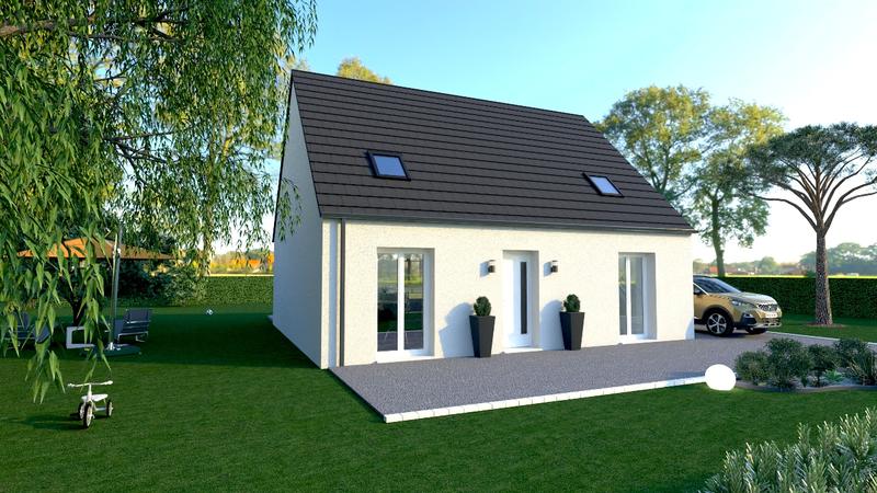 Maison - 90 m² - 5 pièces
