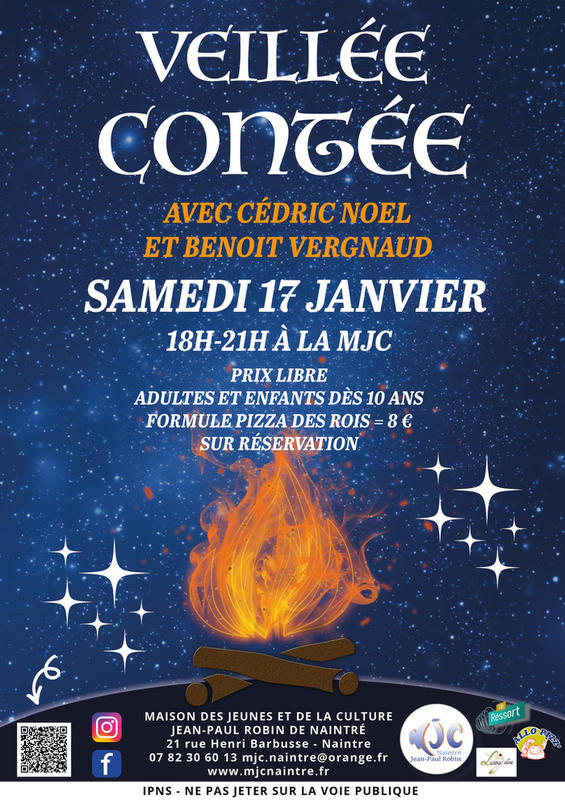 Veillée contée à la Mjc !