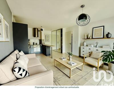 Appartement - 43 m² - 2 pièces