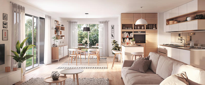 Appartement - 66 m² - 3 pièces