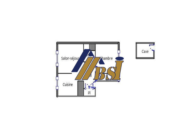 Appartement - 44 m² - 2 pièces