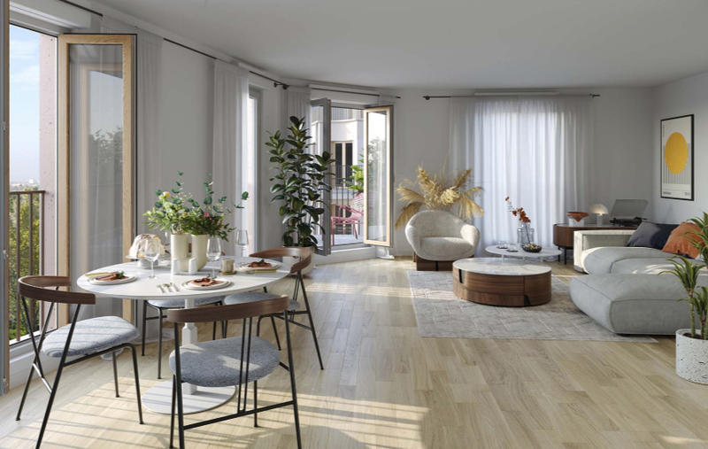 Appartement - 70 m² - 3 pièces