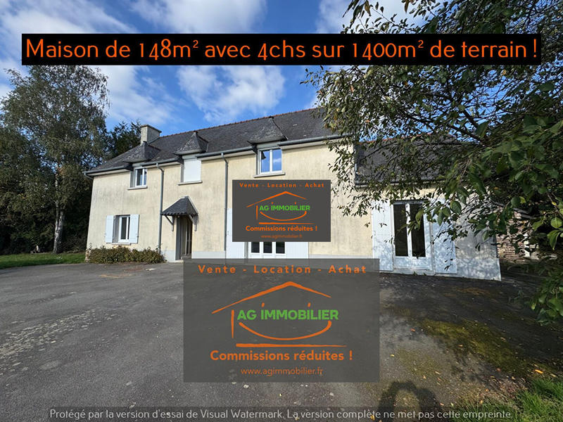 Maison - 148 m² - 6 pièces