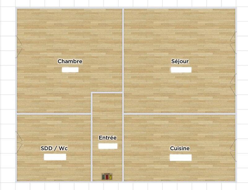 Appartement - 54 m² - 2 pièces