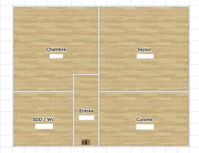 Appartement - 54 m² - 2 pièces