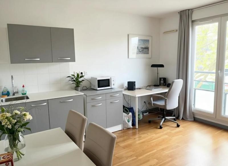 Studio - 24 m² - 1 pièce