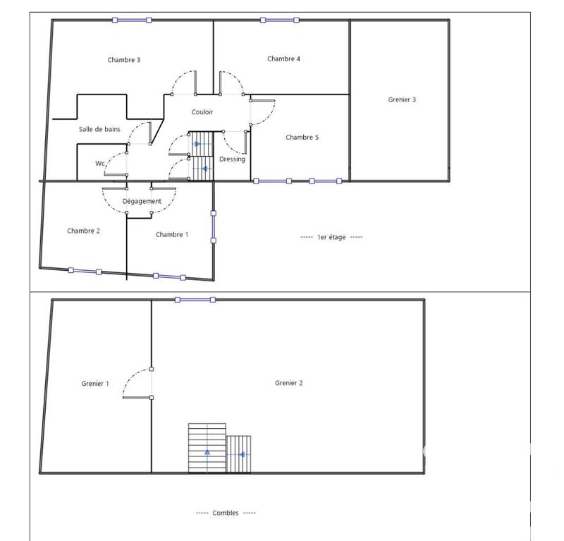 Maison - 152 m² - 7 pièces