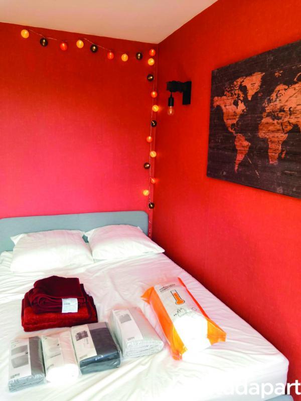 Chambre - 9 m² - 1 pièce