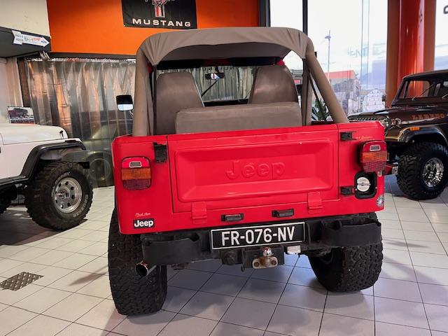 Jeep Cj 7 4.2l Rouge 1984