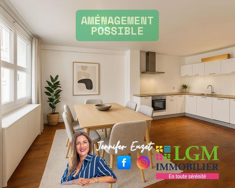Appartement - 66 m² - 2 pièces