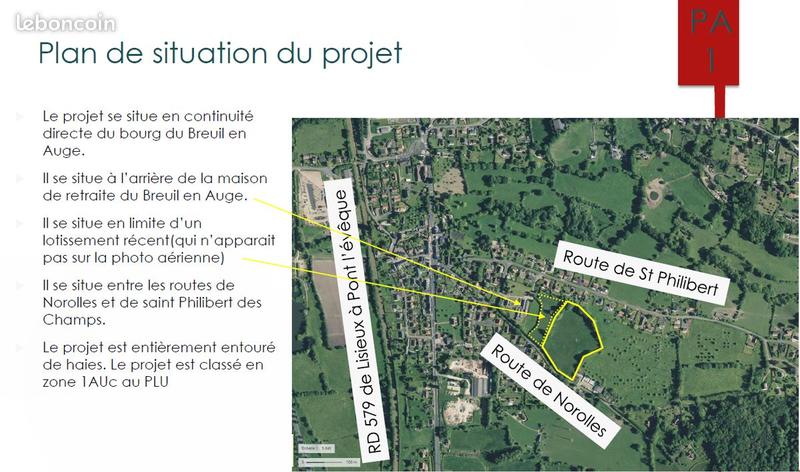Terrain constructible - 411 m²