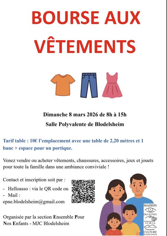 Bourse aux vêtements