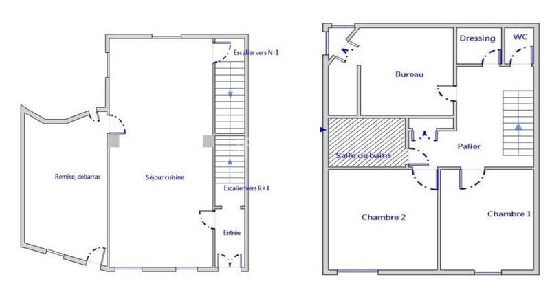 Maison de village - 106 m² - 5 pièces