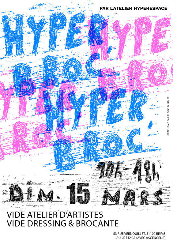 Vide ateliers d'artistes, vide dressing et brocante.
