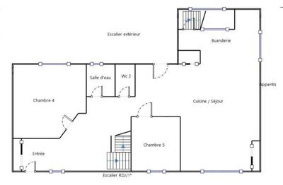 Maison - 200 m² - 7 pièces