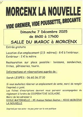 Vide Grenier, Vide Poussette, Brocante