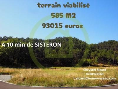 Terrain - 585 m²