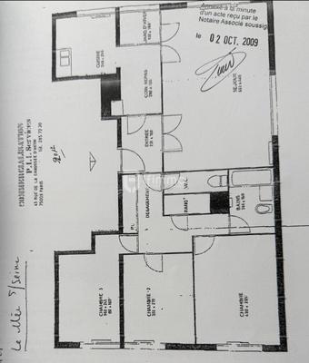 Appartement - 90 m² - 4 pièces