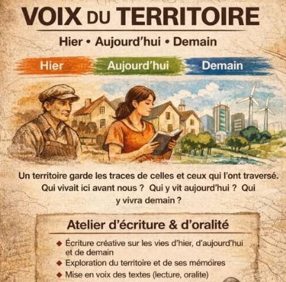 Atelier d'Écriture et d'Oralité