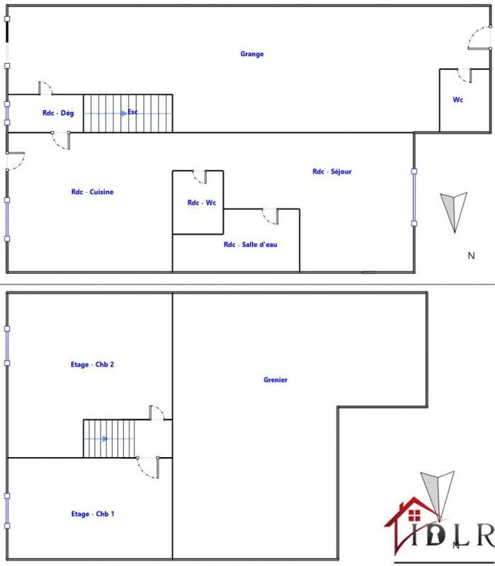 Maison de village - 98 m² - 3 pièces