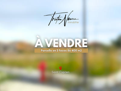 Terrain constructible - 400 m²