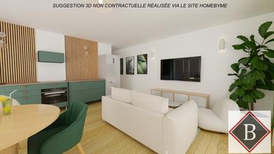 Appartement - 60 m² - 3 pièces