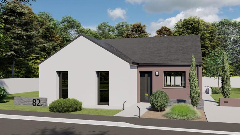 Maison - 82 m² - 5 pièces