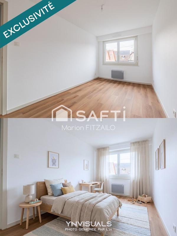 Appartement - 64 m² - 3 pièces