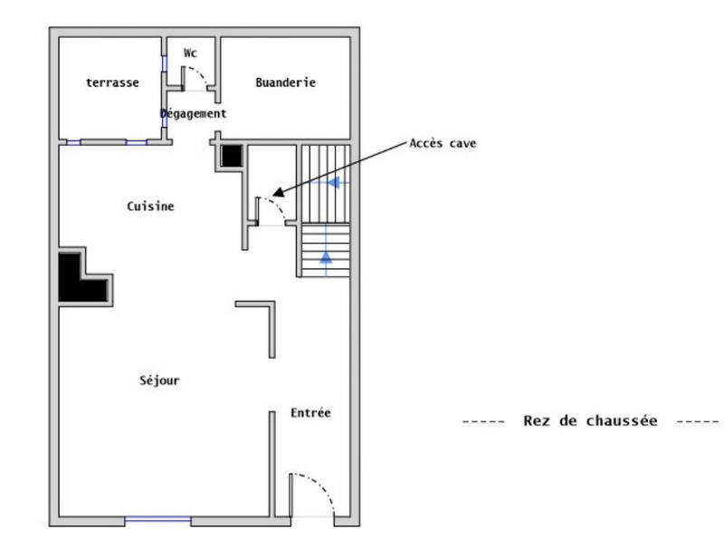 Maison - 84 m² - 4 pièces