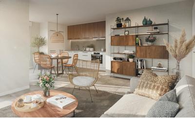 Appartement - 61 m² - 3 pièces