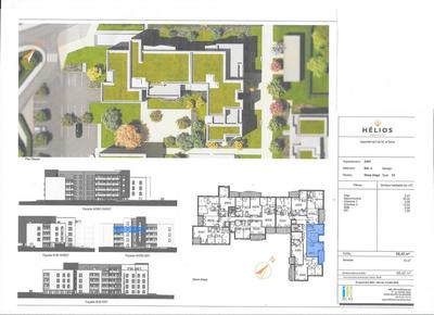 Appartement - 65 m² - 3 pièces