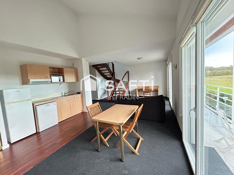 Appartement - 57 m² - 2 pièces