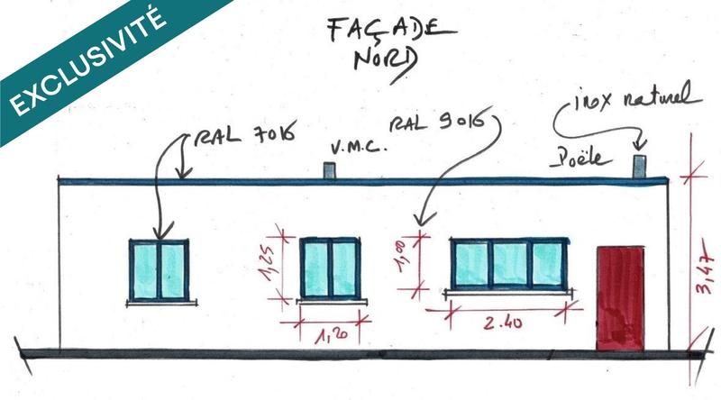 Maison - 96 m² - 4 pièces