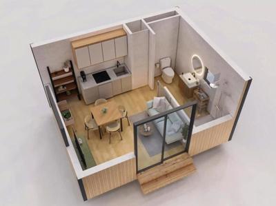 Maison - 20 m² - 1 pièce