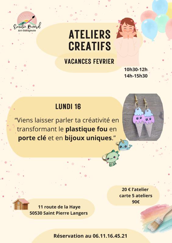 Ateliers créatifs "plastique fou"