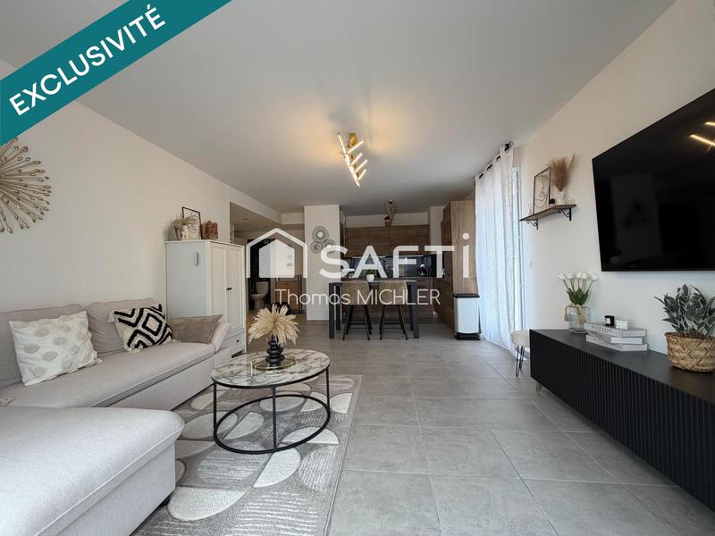 Appartement - 64 m² - 3 pièces